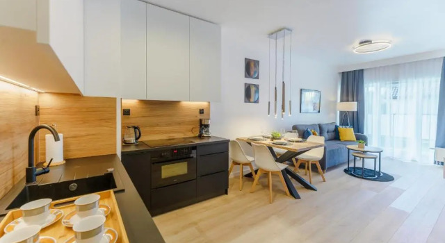 Полулюкс Ustronie Apartments 20m do plaży