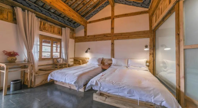 Номер Standard с видом на горы Yan Xi Si He Homestay