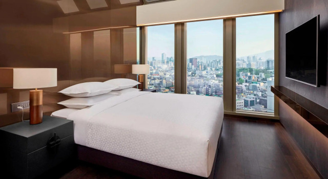 Двухместный номер Standard Пентхаус с видом на город Four Points by Sheraton Seoul Gangnam