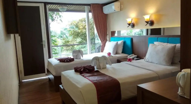 Superior Double room with mountain view Royal Hotel and Outbound Trawas