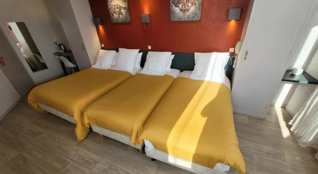 Standart dört kişilik oda Hotel Aragon