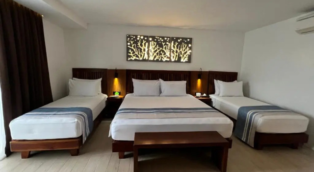 Habitación doble De lujo con vista al mar Aira Boracay Hotel