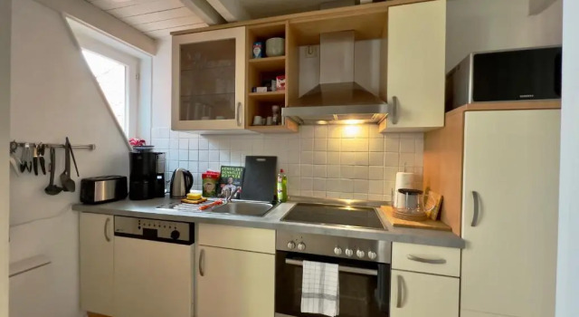 Апартаменты Gemütliche Maisonettewohnung mit Dachterrasse am Schloß