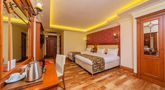 Трёхместный номер Deluxe Lausos Palace Hotel Şişli