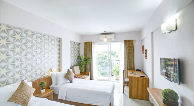 Двухместный номер Superior c 1 комнатой с балконом Sidra Pristine Hotel and Portico Halls
