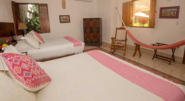 Четырёхместный номер Classic Hotel Posada San Juan