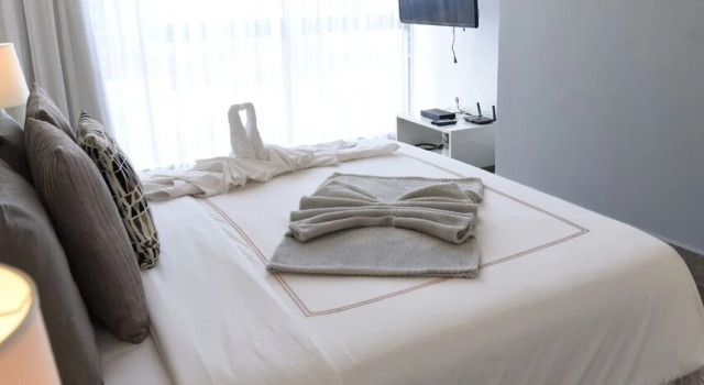 Apto. 22F vista a la ciudad, Buchen Sie Hotel Hotels in Panamanian District mit Pool, Schwimmbad