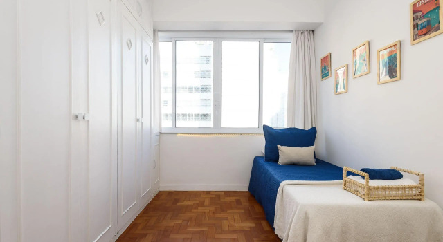 2 Quartos no Leblon a 300m da praia | ADP 386/603