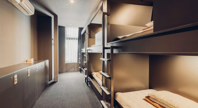 Кровать в общем номере BON Hostel