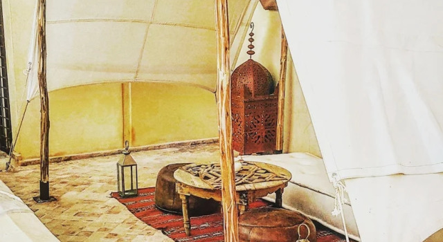 Двухместный люкс Superior с видом на внутренний двор Riad Les 5 Soeurs
