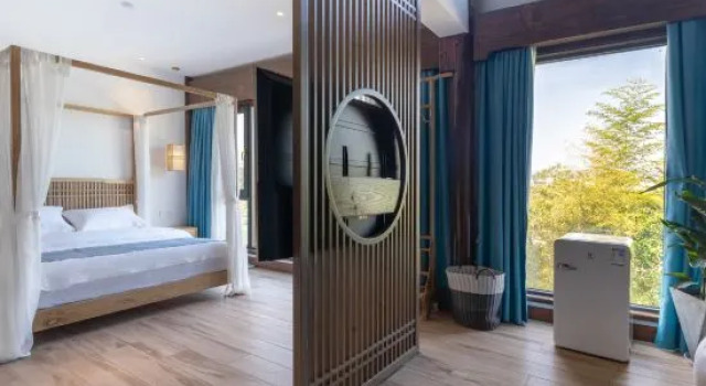 Семейный люкс с видом на реку Yunshui Yishe Hostel