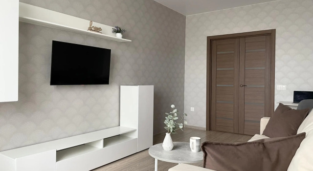 Apartment Yort on Gabdulla Karieva street 4Ak2, Prenota Appartamento Hotel a Tatarstan con parcheggio, Parcheggio