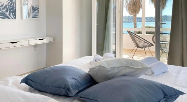 Palm Suite Blue, Prenota Hotel Hotel a Peloponneso con parcheggio, Parcheggio