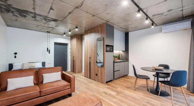 Студия Ozas Park Apartments and Suites
