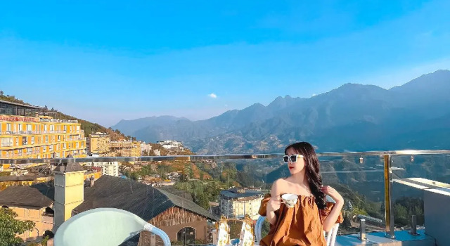 Двухместный номер Executive с видом на горы Sapa Relax Hotel & Spa
