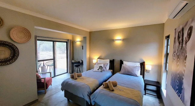 Люкс с видом на сад The Baobab Bush Lodge and Villa