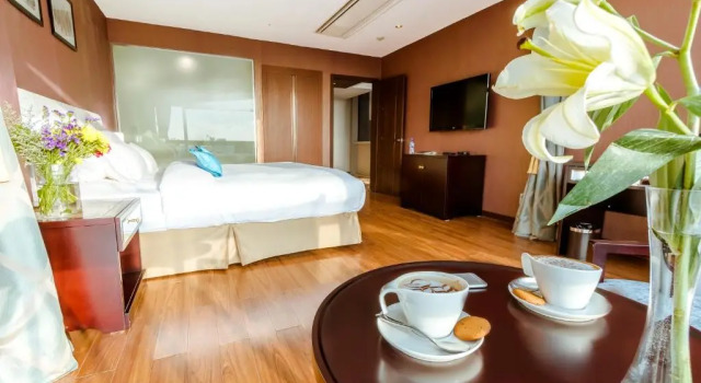 Двухместный номер Deluxe с видом на город The Blue Sky Hotel and Tower