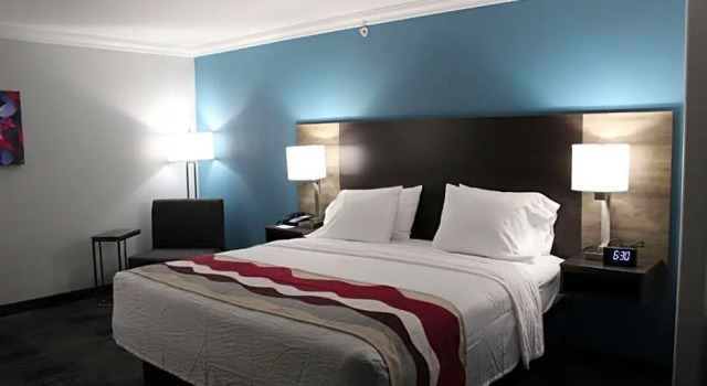 Люкс c 1 комнатой Best Western Medical Center North Inn & Suites Near Six Flags