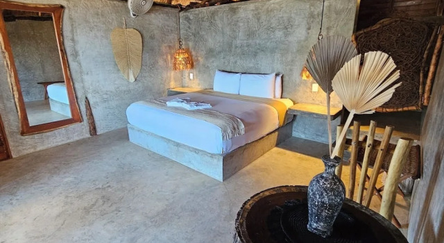Номер Deluxe Cabañas Playa Condesa Tulum