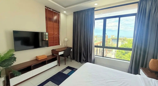 Deluxe Villa Beach Front, Book Villa Sommerhuse i Khanh Hoa, Hytte