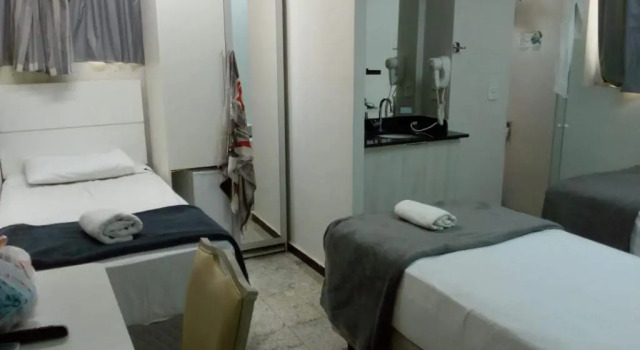 Трёхместный номер Standard Compacto Hotel Alphaville Campinas