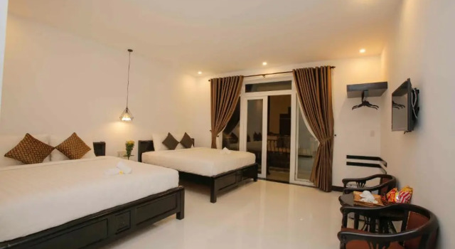Семейный номер Standard с видом на сад Hoi An Sunny Pool Villa