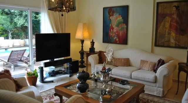 Вилла с 3 комнатами с видом на залив Paradise Villa Sounio