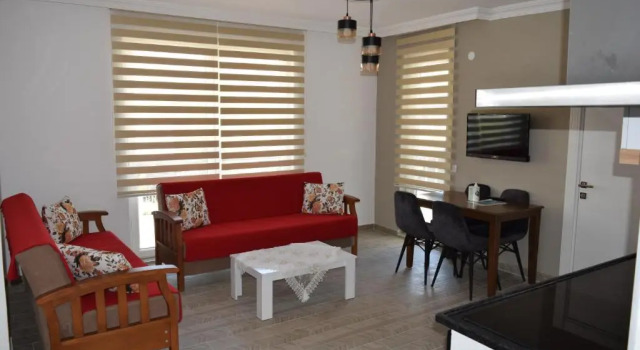 Семейный номер Deluxe Güden-Pearl Apart Hotel , Große Apartments mit Küche , Privater Strand , Ausgezeichnetes Frühstück