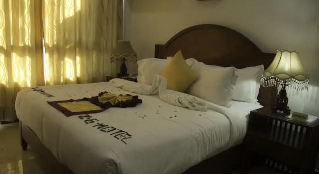 Двухместный номер Deluxe с балконом Zimbo Golden Hotel