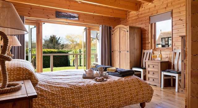 Lodge in Shropshire With Private Hot Tub, Book Feriehus Shrewsbury Shropshire