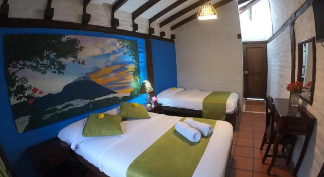 Трёхместный номер Standard Hostal Inti Luna