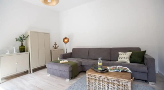 Apartment No2, Забронировать Апартаменты/квартира Апартаменты Штральзунда, рядом с Немецкий океанографический музей, Апартаменты/квартира