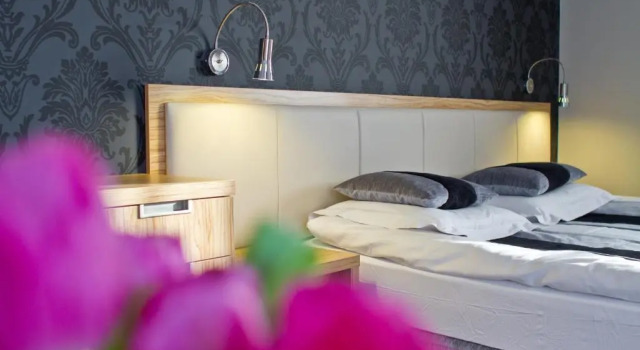 Двухместный номер Deluxe с балконом Silverton -sauna,jacuzzi,mini siłownia,bar sezonowy, przyjazny rodzinom