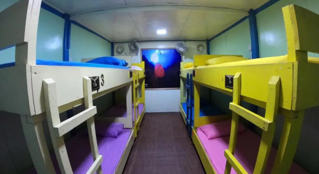 Кровать в общем номере (женский номер) Seahorse Diver Guesthouse