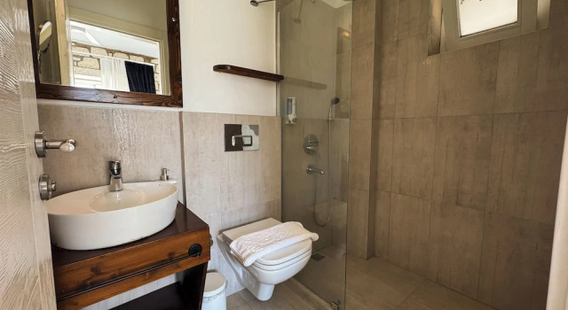 Standard Casal quarto varanda Villa Peri Alacati
