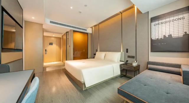 Двухместный номер Superior Atour Hotel Guangzhou Zhujiang New Town Wuyangcun