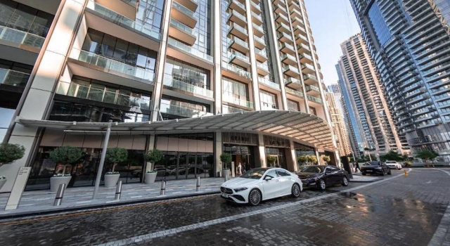Ultra LUX Burj & Fountain View 2BR High FLR, Забронировать Апартаменты/квартира Отели Мадинат-Зайед с парковкой, Парковка