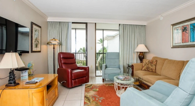Sundial B406 - 2bd/2b With Gulf Views. 2 Bedroom Condo, Varaa Huoneisto Sanibel 