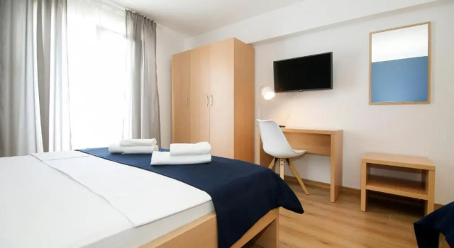 Standardowy dwuosobowy pokój i balkonem Beach Rooms Split