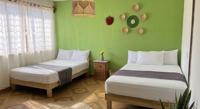 Семейный номер Standard Hostal Alixel Oaxaca