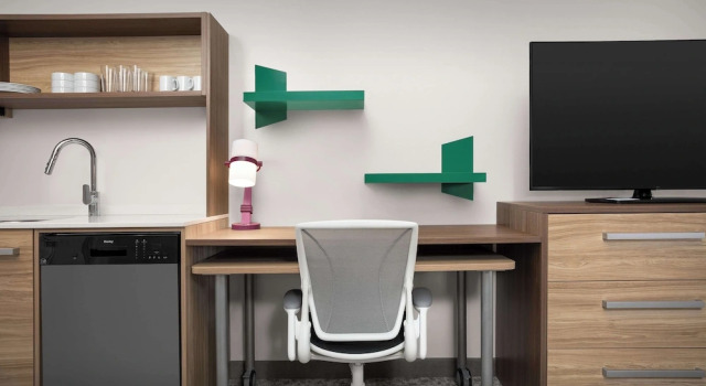 Четырёхместный люкс Home2 Suites By Hilton Lubbock University