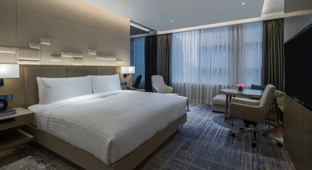 Двухместный номер Deluxe Chengdu Marriott Hotel Financial Centre