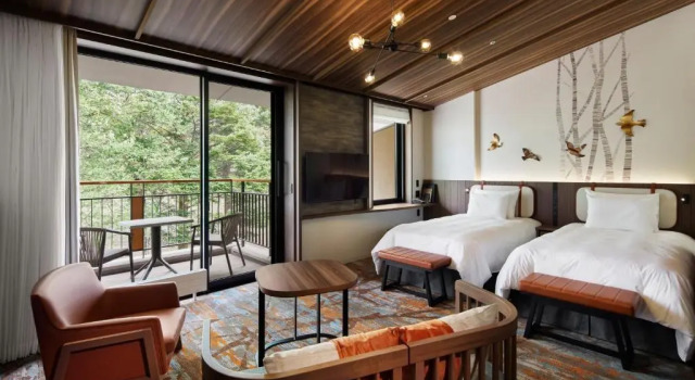 Двухместный номер Deluxe Terrace Karuizawa Prince Hotel West