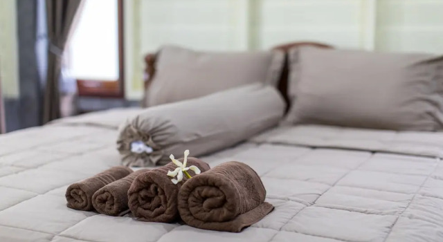 Номер Deluxe Ps cottage บ้านพักในสวนสวย