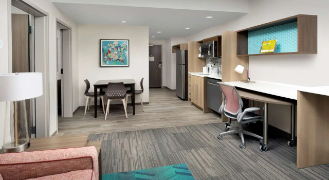 Двухместный люкс c 1 комнатой Home2 Suites By Hilton Owings Mills, Md