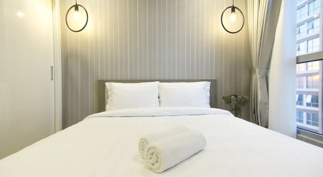Апартаменты с 2 комнатами с балконом Bayhomes Central Park Serviced Apartment