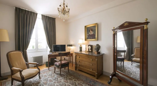 Двухместный номер Deluxe c 1 комнатой с видом на парк Le Prieure d'Orchaise
