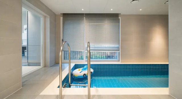 Номер Standard с 3 комнатами с балконом Gapyeong Pinetree Kids Pool Villa