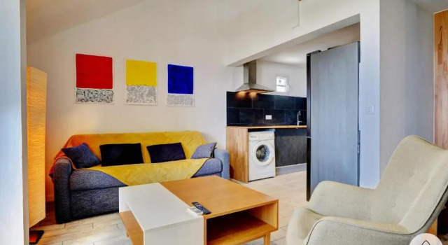 T1 duplex - Le Rivage - 3 étoiles - Centre-ville de Saint-Pierre