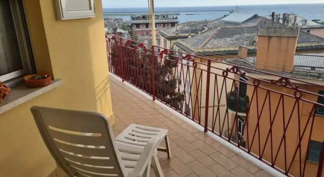 Spacious Apartment With sea View Terrace in Genoa Pegli, Prenota Appartamento Pegli Riviera Ligure
